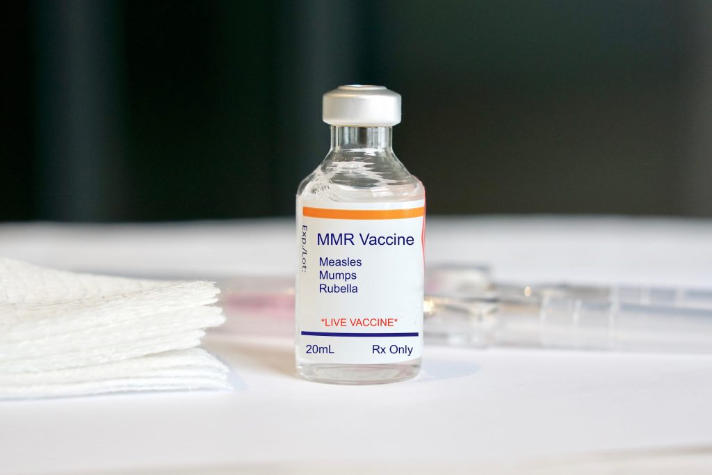 measles vaccination