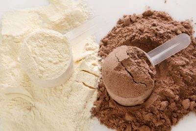 Dry Scooping Protein Powder